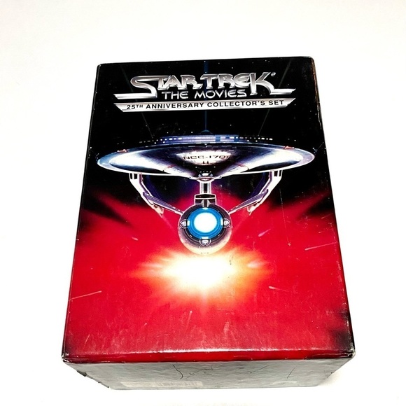 Vintage 1991 Star Trek 25th Anniversary Collection VHS Box Set - Picture 3 of 10
